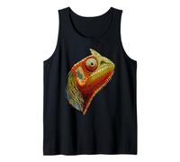 Chameleon Reptiles Iguana Lizard Lover Wild Cute Chameleons Tank Top