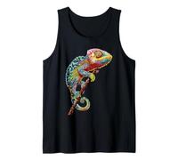 Chameleon Reptiles Iguana Lizard Lover Wild Cute Chameleons Tank Top