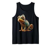 Chameleon Reptiles Iguana Lizard Lover Wild Cute Chameleons Tank Top