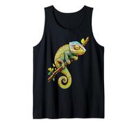 Chameleon Reptiles Iguana Lizard Lover Wild Cute Chameleons Tank Top