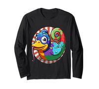 Chameleon Rubber Duck Long Sleeve T-Shirt