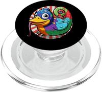 Chameleon Rubber Duck PopSockets PopGrip for MagSafe