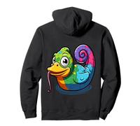 Chameleon Rubber Duck Pullover Hoodie