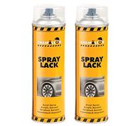 Chameleon Spray Paint 2 x 500 ml Clear Varnish 1K Spray Repair Acrylic HS Varnish Spot