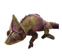 Chameleon Stuffed Animal | Simulation Chameleon Plush Animals Toys,Soft Like Real Jungle Tree Animals Hugging Toy Gift for Christmas Birthday