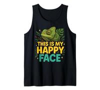 Chameleon This is My Happy Face Tank Top