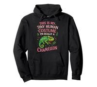 Chameleon This Is My Tiny Human Costume I'm Really A Pullover Hoodie