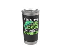 Chameleon This is My Tiny Human Costume I'm Really A Stainless Steel Insulated Tumbler