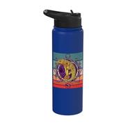 Chameleon Tribal Reptile Lizard Zoo Keeper pantherchameleon Stainless Steel Insulated Water Bottle