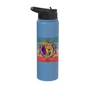 Chameleon Tribal Reptile Lizard Zoo Keeper pantherchameleon Stainless Steel Insulated Water Bottle