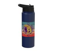 Chameleon Tribal Reptile Lizard Zoo Keeper pantherchameleon Stainless Steel Insulated Water Bottle