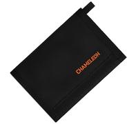 Chameleon Trifold Mens Nylon Wallet-Military Tactical Men Wallets- ID Card Holder - Canvas Thin Front Pocket Travel Wallet-Coin Zipper Pocket, Black, One Size, Trifold Wallet