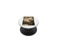Chameleon UFO Evidence Photo Funny Tropical Sky Scene PopSockets Adhesive PopGrip