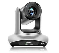 Chameye 4K PTZ Camera 20x Optical Zoom, USB3.0 IP PoE HDMI PTZ Camera 4K Live Streaming for Church Worship Online Education Video Conference with Zoom YouTube OBS vMix, C420