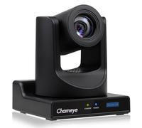 Chameye HDMI PTZ Camera 20x Optical Zoom AI Auto Tracking PTZ Camera 3G-SDI IP 1080P 60fps PoE Live Streaming for Church Worship Education Events, C720 Black