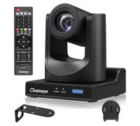 Chameye PTZ Camera 30x Optical Zoom AI Auto Tracking with LCD Display, HDMI 3G-SDI IP 1080P 60fps PoE Live Streaming PTZ Camera for Church Worship Education Events, C730