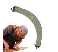 Chamfer Auxiliary Trimming Tool, Corner Routing Guide,Precise Corner Router Templates | Internal and External Light Routing Trimming Tool for Projects