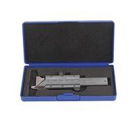Chamfer Gage Chamfering Ruler Chamfered Vernier Caliper Stainless Steel Caliper 0 50mm Precision Measuring Tool for Mechanical Manufacturing Glass Processing High Accuracy Durable