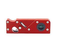 Chamfer Plane for Woodworking, 45° Hand Manual Planer, Corner Planers for Wood with 7 Types of Cutter Heads, Wood Chamfering Planer, Woodworking Tools, for Wooden Furniture Crafts & DIY, Red