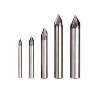 Chamfer Router Bit Set, 1PC Corner Rounding Chamfer End Mills 3-12mm Bit Chamfering Milling Round Over Bit(1PC-ECP3F-D8.0-R60)