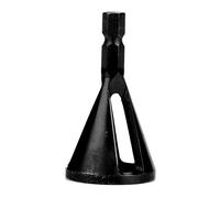 Chamfering Device, Remove Burr Tool, Black Stainless Steel Deburring External Chamfer Tool Bit Remove Burr Repair Tool for Chuck Electric Drill