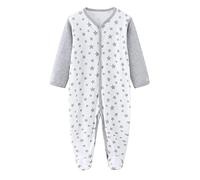 Chamie Baby Clothes Newborn Sleepsuit Footed Cotton Baby Grow for Boys and Girls,6-9 Months