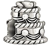 Chamilia Ladies'Sterling Silver Wedding Cake Bead - 2025-0972