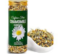 Chamomil.e Tea - 30 g - 30+ Cups || SLEEP & RELAXATION || Herbal Tea - Caffeine Free - Flower Based - Vegan - Non-Bitter - Non-GMO - 100% Natural | Featured In Shark Tank | Reusable Pet Jar