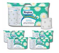 Chamomile Aroma Core Flower Scented Toilet Tissue 150 Sheets 48 Pack
