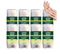 Chamomile Hand Wax Cream, Organic Plant Infused Intensively Moisturizer, Deep Hydrated Non-Greasy Care for Dry Cracked Working Hands, Portable Skincare Gift Set for Men Women Daily Hand Use (PCS8)