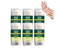 Chamomile Hand Wax Cream, Organic Plant Infused Intensively Moisturizer, Deep Hydrated Non-Greasy Care for Dry Cracked Working Hands, Portable Skincare Gift Set for Men Women Daily Hand Use (PCS6)