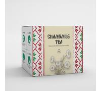 Chamomile Tea by Amelia Rose | 50 Tea Bags | 100% Pure Bulgarian Chamomile | Naturally Caffeine Free | Calming Bedtime Herbal Tea for Relaxation & Sleep Support