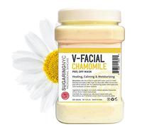 Chamomile Vajacial Jelly Mask Peel-Off Bikini, Underarms Area Peel Mask - Chamomile - Professional Size 23oz by Sugaring NYC