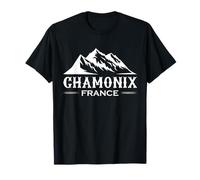 Chamonix France Skiing Ski Resort Mountain French Alps T-Shirt