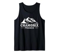 Chamonix France Skiing Ski Resort Mountain French Alps Tank Top