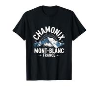 Chamonix Mont Blanc Resort Area Highest Summit in The Alps T-Shirt