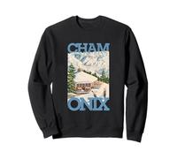 Chamonix-Mont-Blanc Vintage Graphic PAPL3506 Sweatshirt