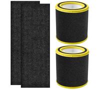 CHAMONNY FLT4700 Replacement Filter M, 2Pack - True HEPA Air Purifier Filter for Germ Guardian AC4700, AC4711, AC4625