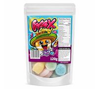 CHAMOYGUYS Fruity Wax Candy Fruit Shaped 120g - 5 Flavours Assorted Wax Candy - Halal Certified - TikTok Viral - Nostalgic Old School Candy for Parties, Gifts & Treat Lovers