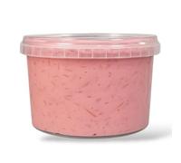 CHAMOYGUYSUK Cotton Candy Kunafa Spread, Pink Middle Eastern Dessert Topping, 365g Container