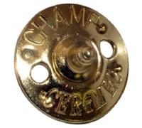 Champ Ceramic Tipped Metal Golf & Cricket Spikes Small Metal 6mm Thread Hardened Steel Silver x22