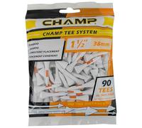 CHAMP Tee System Bamboo Tees 38mm (Large Pack) 90 Tees.