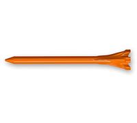 Champ Zarma Unisex Golf Champ Zarma Fly Tee, Orange, 70mm UK