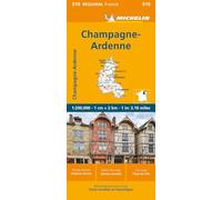 Champagne-Ardenne - Michelin Regional Map 515: Straßen- und Tourismuskarte 1:200.000 (Michelin Maps, 515)
