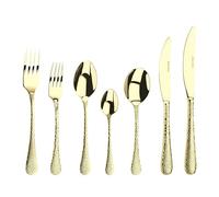 Champagne Avalon 44 Piece Cutlery Set, Gold