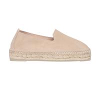 Champagne Beige Espadrilles Platform Sandals - female - Manebí - Espadrilles - Beige - 3 UK - Shoes 3 UK