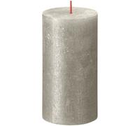 Champagne Bolsius Rustic Shimmer Metallic Candle 130 X 68mm - Grey
