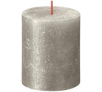 Champagne Bolsius Rustic Shimmer Metallic Candle (80 x 68mm)