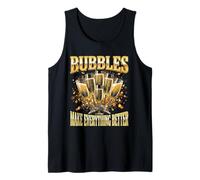 Champagne Bootleg Design for a Champagne Drinker Tank Top