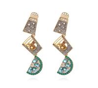 Champagne Bottle Earrings Rhinestone New Year Tequila Drop Dangle Earrings for Women Wedding Holiday Festive Party Xmas New Year Gifts, Brass, brass